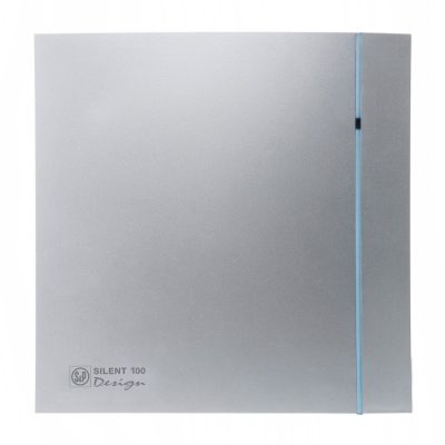 Накладной вентилятор Soler Palau SILENT-100 CHZ SILVER DESIGN 3C