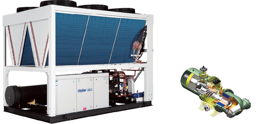 Винтовой чиллер Haier CI0660PANF с воздушным охлаждением