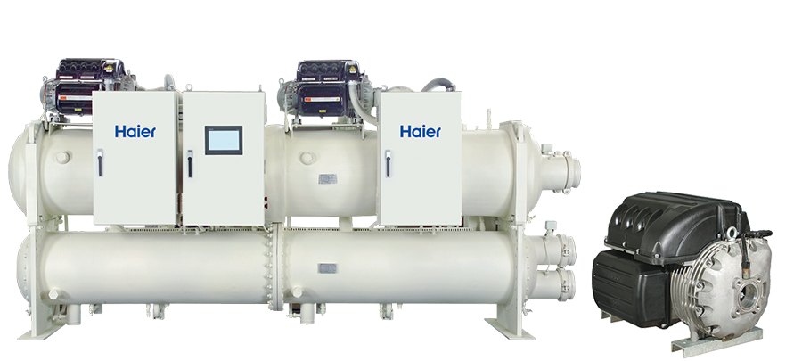 Чиллер с турбокомпрессором Haier CCWP0440MTN0000E1 с водяным охлаждением