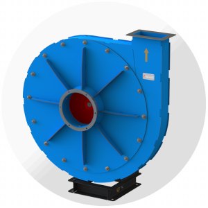 Вентилятор высокого давления ВР-140-15 №4, Ø400 мм