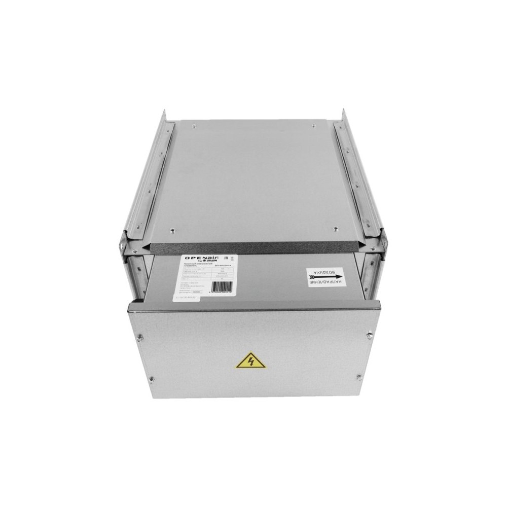 Электрический нагреватель для прямоугольных каналов ZILON ZES 400x200-15