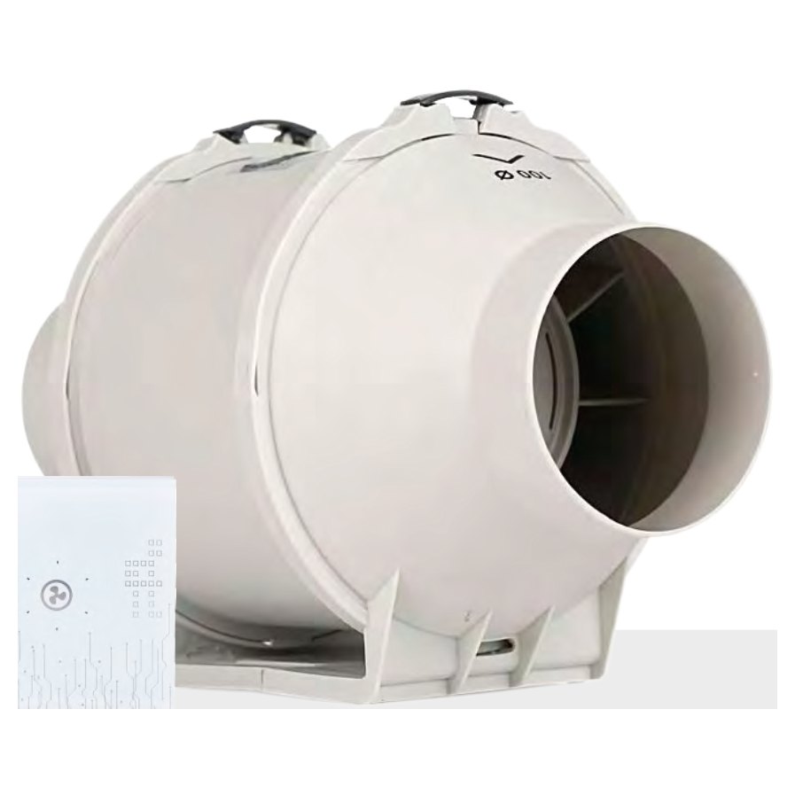 Канальный вентилятор Dastech HF-125PEZE, Ø125 мм, 561 м³/ч Канальный вентилятор Dastech HF-125PEZE, Ø125 мм, 561 м³/ч