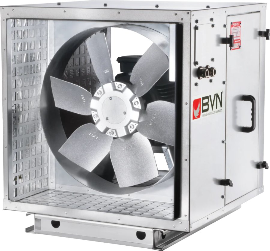 Шумоизолированный канальный осевой вентилятор дымоудаления ARMO-C 560