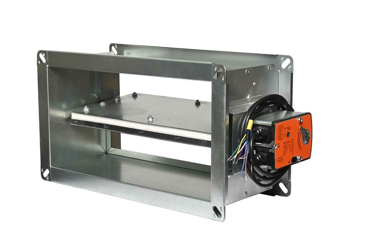 Клапан противопожарный ВЕЛЕС ОЗП EI 120 НО LS(220) 700×700 канальный