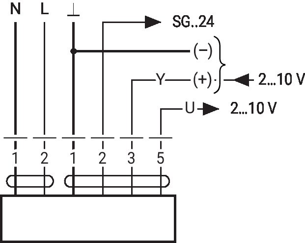 NM230PSR — Схема подключения